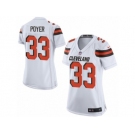 Women's Nike Cleveland Browns #33 Jordan Poyer Limited Orange Alternate NFL Jersey