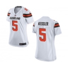 Women's Nike Cleveland Browns #5 Cody Kessler White NFL Jersey