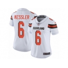 Women's Nike Cleveland Browns #6 Cody Kessler Vapor Untouchable Limited White NFL Jersey