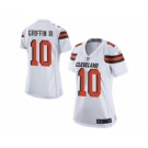 nike women nfl jerseys cleveland browns #10 robert griffin iii white[nike][new style]