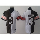 nike women nfl jerseys cleveland browns #3 weeden white-brown[nike split]