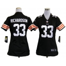 nike women nfl jerseys cleveland browns #33 richardson brown[nike]