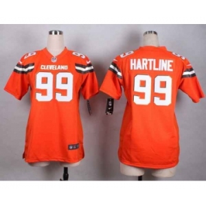 nike women nfl jerseys cleveland browns #99 kruger orange[nike][new style][kruger]