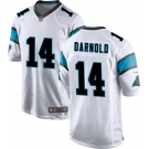 Men Nike Carolina Panthers #14 Sam Darnold Game 2021 New White NFL Jersey