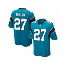 Men's Nike Carolina Panthers #27 Robert McClain Game Blue Alternate NFL Jersey