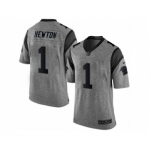 nike nfl jerseys carolina panthers #1 newton gray[game]