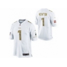 nike nfl jerseys carolina panthers #1 newton white[nike USA]