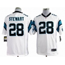 nike nfl jerseys carolina panthers #28 stewart white[game]