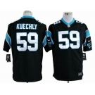 nike nfl jerseys carolina panthers #59 kuechly black[game]