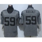 nike nfl jerseys carolina panthers #59 kuechly gray[game]