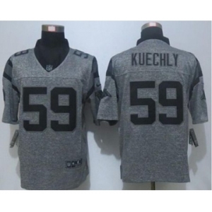 nike nfl jerseys carolina panthers #59 kuechly gray[game]