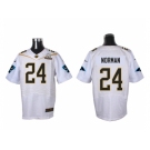 2016 PRO BOWL Nike Carolina Panthers #24 Josh Norman white jerseys(Elite)