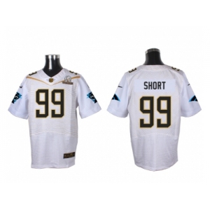 2016 PRO BOWL Nike Carolina Panthers #99 Kawann Short white jerseys(Elite)