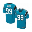 Men's Nike Carolina Panthers #99 Kawann Short Elite Blue Alternate NFL Jersey