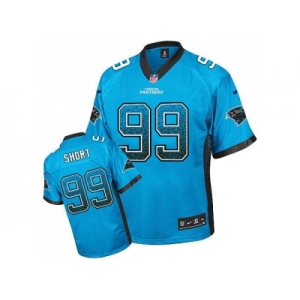 Nike Carolina Panthers #99 Kawann Short Blue Alternate Men's Stitched NFL Elite Drift Fashion Jersey