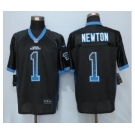 nike nfl jerseys carolina panthers #1 newton black[Elite drift fashion]