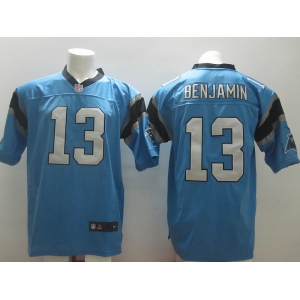 nike nfl jerseys carolina panthers #13 benjamin blue[Elite]