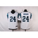 nike nfl jerseys carolina panthers #24 norman white[Elite]