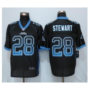 nike nfl jerseys carolina panthers #28 stewart black[Elite drift fashion]