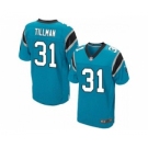 nike nfl jerseys carolina panthers #31 charles tillman blue[Elite]