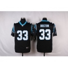 nike nfl jerseys carolina panthers #33 boston black[Elite]