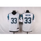 nike nfl jerseys carolina panthers #33 boston white[Elite]