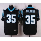 nike nfl jerseys carolina panthers #35 mike tolbert black[Elite]