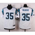 nike nfl jerseys carolina panthers #35 mike tolbert white[Elite]