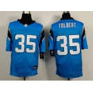 nike nfl jerseys carolina panthers #35 tolbert blue[Elite]