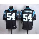 nike nfl jerseys carolina panthers #54 thompson black[Elite]