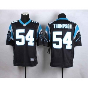 nike nfl jerseys carolina panthers #54 thompson black[Elite]