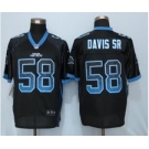 nike nfl jerseys carolina panthers #58 thomas davissr black[Elite drift fashion]