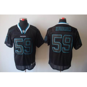 nike nfl jerseys carolina panthers #59 kuechly black[Elite lights out]