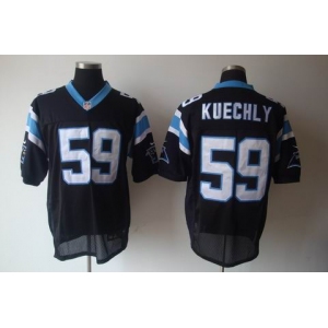 nike nfl jerseys carolina panthers #59 kuechly black[elite]