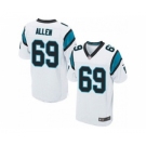 nike nfl jerseys carolina panthers #69 jared allen white[Elite]