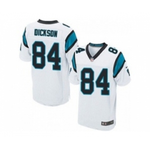 nike nfl jerseys carolina panthers #84 ed dickson white[Elite]