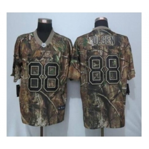 nike nfl jerseys carolina panthers #88 olsen camo[Elite]