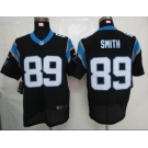 nike nfl jerseys carolina panthers #89 steve smith black[Elite]