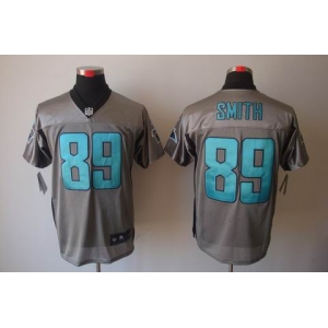 nike nfl jerseys carolina panthers #89 steve smith grey[Elite shadow]