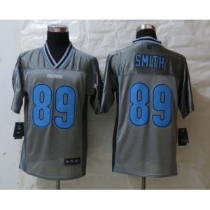 nike nfl jerseys carolina panthers #89 steve smith grey[Elite vapor]