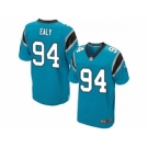 nike nfl jerseys carolina panthers #94 kony ealy blue[Elite]