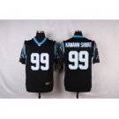 nike nfl jerseys carolina panthers #99 kawannshort black[Elite]