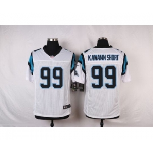 nike nfl jerseys carolina panthers #99 kawannshort white[Elite]