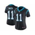 Women Nike Carolina Panthers #11 Torrey Smith Black Team Color Stitched NFL Vapor Untouchable Limited Jersey