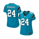 Women's Nike Carolina Panthers #24 James Bradberry Game Blue Alternate NFL Jersey