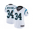 Women's Nike Carolina Panthers #34 Cameron Artis-Payne Vapor Untouchable Limited White NFL Jersey