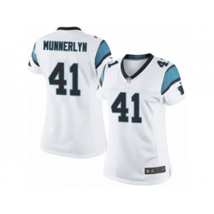 Women's Nike Carolina Panthers #41 Captain Munnerlyn Limited White NFL Jersey