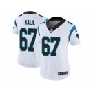 Women's Nike Carolina Panthers #67 Ryan Kalil Vapor Untouchable Limited White NFL Jersey