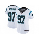 Women's Nike Carolina Panthers #97 Mario Addison Vapor Untouchable Limited White NFL Jersey