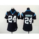 nike women nfl jerseys carolina panthers #24 norman black[nike]